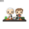 PRÉCOMMANDE - Retour vers le futur - Figurine Doc & Marty, Pop! Moments