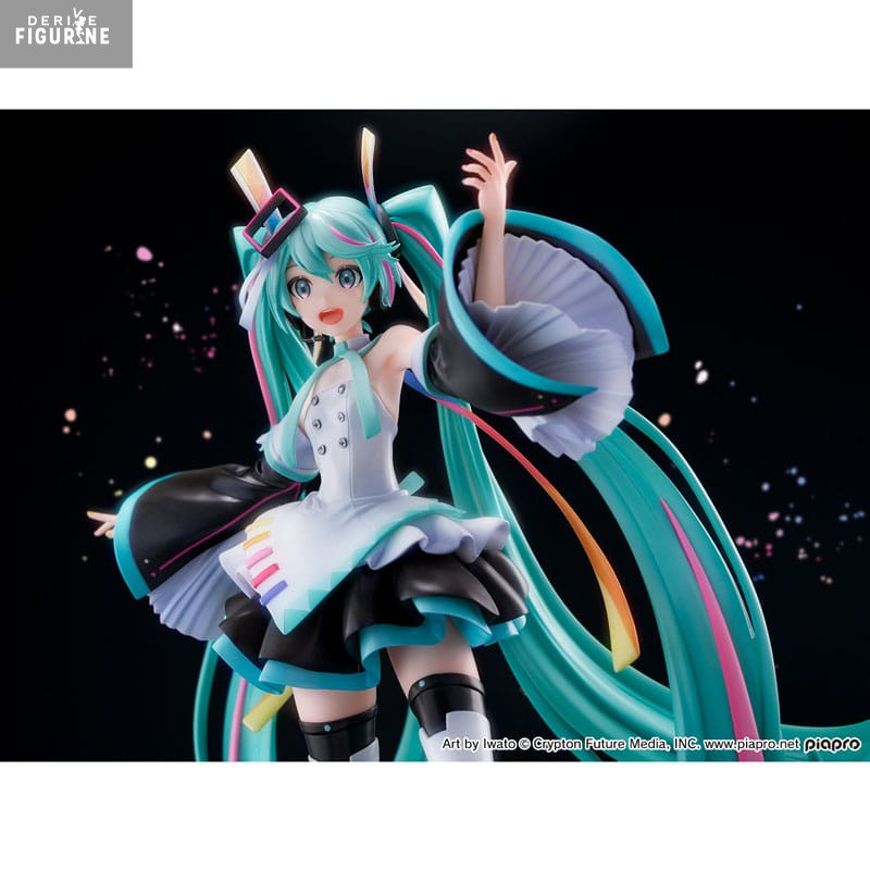 Zhongkaihua Figurines d'anime Miku Figurine Anime Statue Modèle 10 cm PVC Miku Figure Ornements Décoration de bureau Objets de collection
