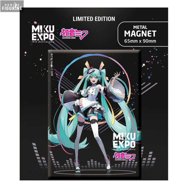 PRÉCOMMANDE - Vocaloid - Aimant Miku Expo 10th Anniversary Art by Iwato, Limited Edition