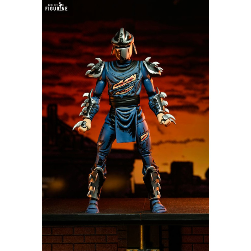 PRÉCOMMANDE - Les Tortues ninja, Mirage Comics - Figurine Shredder, Battle Damaged