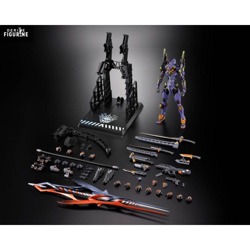 Eva Test Type-01 30th with the Spear of Gaius figure, Metal Build 