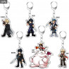 Porte-clés Dissidia Final Fantasy - Cloud, Zack, Cait Sith, Noctis, Ace ou Locke