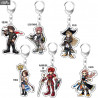 Porte-clés Dissidia Final Fantasy - Squall, Yuna, Lightning, Warrior of Light, Kuja ou Faris