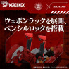 PRE ORDER - Evangelion x Zoids - Figure Synergenex Xeno Rex Production Model-02, Plastic Model Kit