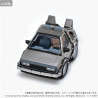 PRE ORDER - Back to the Future - Figures + Vehicle Time Machine, Q-Village