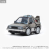 PRE ORDER - Back to the Future - Figures + Vehicle Time Machine, Q-Village