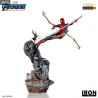 Marvel, Avengers : Endgame - Figurine Iron Spider vs Outrider, BDS Art Scale