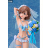 PRÉCOMMANDE - A Certain Scientific Railgun T - Figurine Mikoto Misaka, Wedding Swimsuit