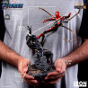 Marvel, Avengers : Endgame - Figurine Iron Spider vs Outrider, BDS Art Scale
