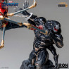 Marvel, Avengers : Endgame - Figurine Iron Spider vs Outrider, BDS Art Scale