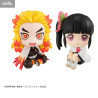 Demon Slayer, Kimetsu no Yaiba - Pack figures Rengoku Kyojuro & Tsuyuri Kanao, Look Up (With Gift)