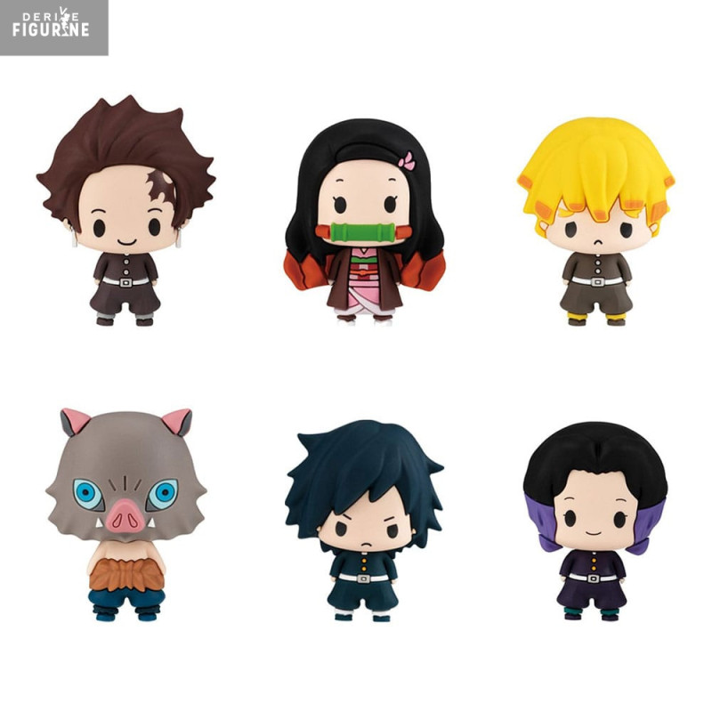 PRÉCOMMANDE - Demon Slayer: Kimetsu no Yaiba - Pack 6 figurines, Chokorin Mascot Series Vol.5