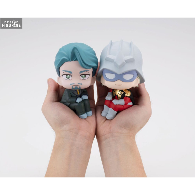 PRÉCOMMANDE - Mobile Suit Gundam GQuuuuuuX - Figurines Challia Bull & Char Aznable, With Gift Look Up
