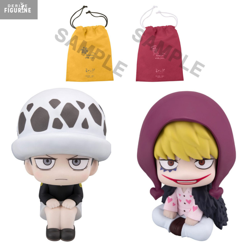 PRE ORDER - One Piece - Pack figures Trafalgar Law Childhood & Corazon, Look Up (With Gift)
