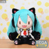 Hatsune Miku Project Diva Arcade Future Tone - Peluche Hatsune Miku Kitty Cat LL, Fuwa Petit