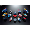 Armored Fleet Dairugger XV - Figure GX-88, Diecast Soul of Chogokin