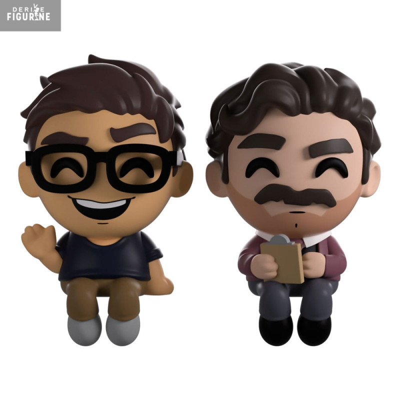 Scott the Woz - Pack 2 figurines Scott the Woz & Jerry Attricks, Monitor Buddiez