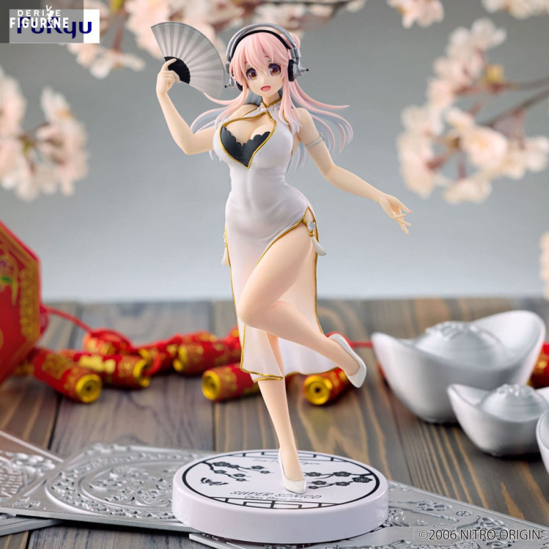 Super Sonico figure White China Dress, Trio-Try-iT