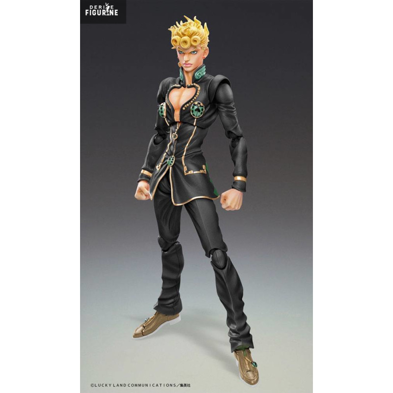 JoJo's Bizarre Adventure - Giorno Giovanna figure Black, Super Action Chozokado