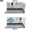 Dioramansion - Décor figurines Nendoroid et FIGMA Racing Miku 2019, Pit (D) ou (E)