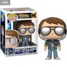Retour vers le Futur - Figurine Marty with Glasses, Pop!