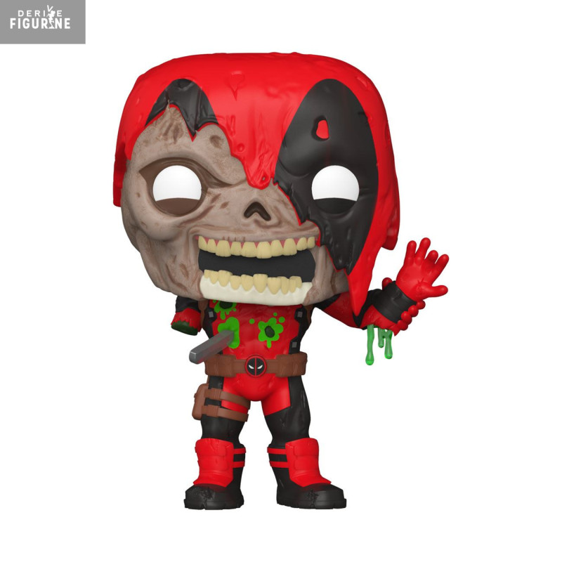 Marvel - Figurine Deadpool Zombie, Pop!
