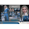 PRE ORDER - Marvel, The Fantastic Four: First Steps - Pack figures Invisible Woman & H.E.R.B.I.E., Movie Masterpiece