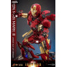 PRÉCOMMANDE - Marvel, Iron Man - Figurine Iron Man Mark III (Armor Suit Up Version), Movie Masterpiece