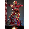 PRÉCOMMANDE - Marvel, Iron Man - Figurine Iron Man Mark III (Armor Suit Up Version), Movie Masterpiece