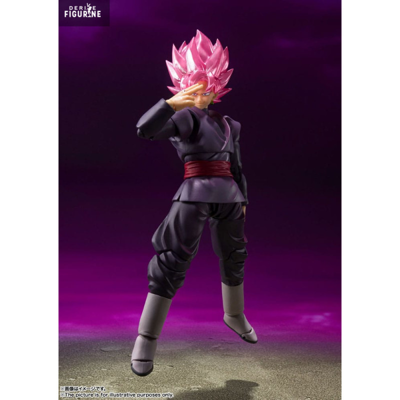 Dragon Ball Super - Figurine Goku Black Super Saiyan Rose, S.H. Figuarts