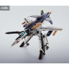 PRÉCOMMANDE - Macross - Figurine VF-0S Phoenix (Roy Focker Use) & QF-2200D-B Ghost Set, Hi-Metal R Chogokin