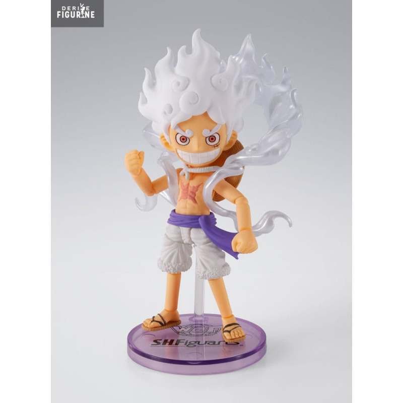 PRÉCOMMANDE - One Piece - Figurine Monkey D. Luffy Gear 5, World Collectable Figure x S.H. Figuarts