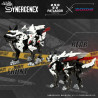 PRÉCOMMANDE - Patlabor - Figurine Hunter Wolf Second Model, Synergenex Model Kit