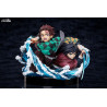 PRÉCOMMANDE - Demon Slayer, Kimetsu no Yaiba - Figurine Tanjiro & Giyuu