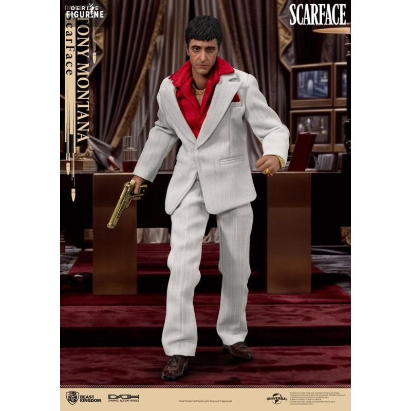 PRÉCOMMANDE - Scarface (1983) - Figurine Tony Montana, Dynamic Action Heroes