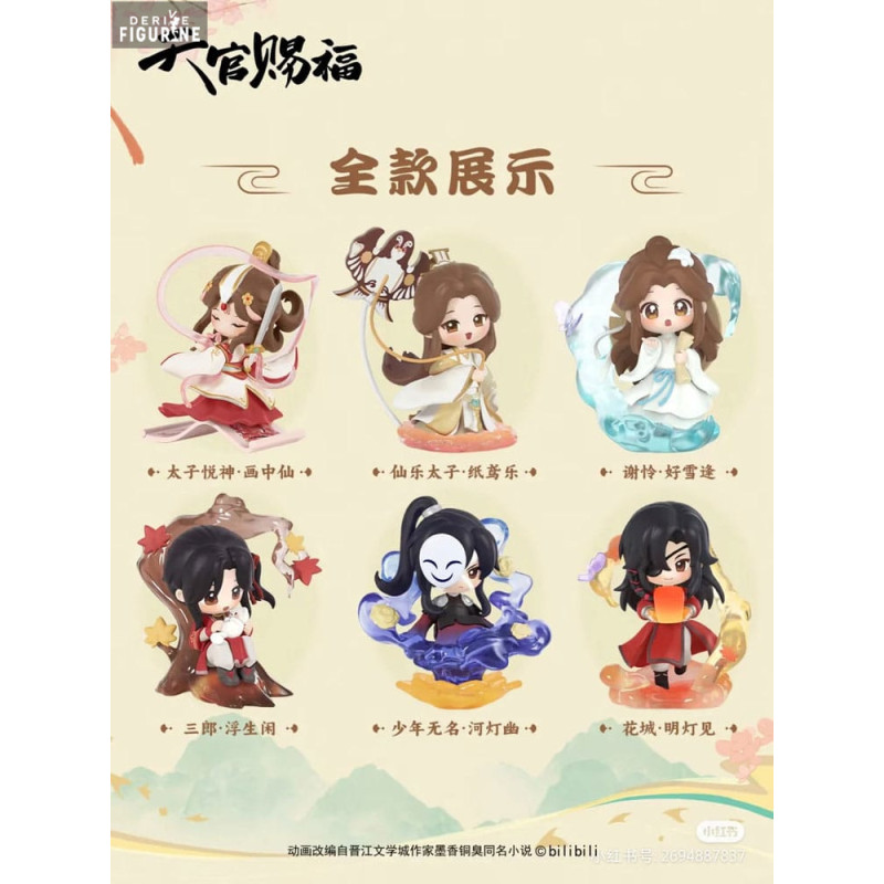 Heaven Official's Blessing - Pack 6 figurines Dan Qing Feng Hua Series