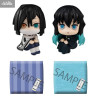 Demon Slayer: Kimetsu no Yaiba - Pack figures Iguro Obanai & Tokito Muichiro, Look Up (with gift)