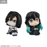 Demon Slayer: Kimetsu no Yaiba - Pack figures Iguro Obanai & Tokito Muichiro, Look Up (with gift)