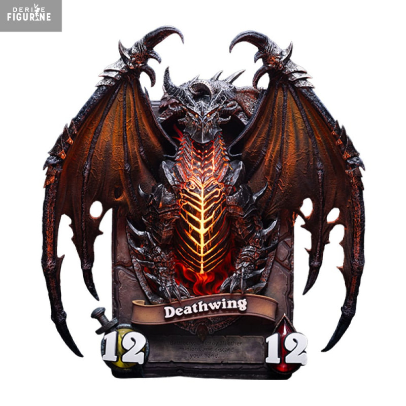 PRÉCOMMANDE - Hearthstone - Figurine Deathwing, 3D Art Frame