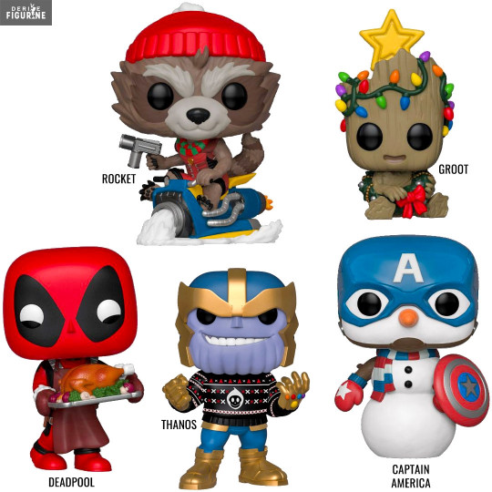 funko pop deadpool holiday