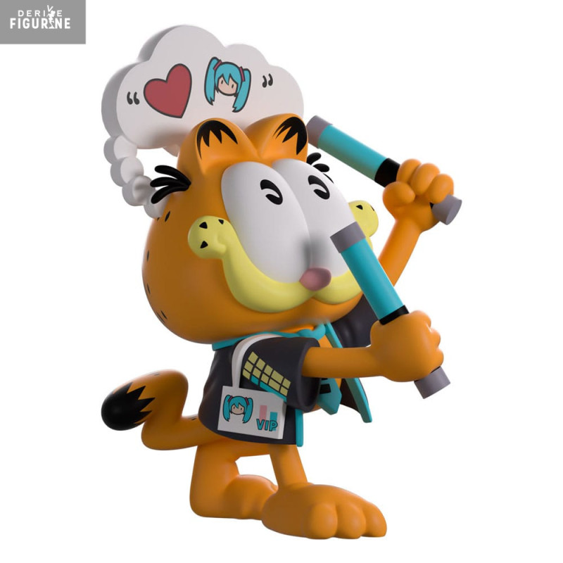 Hatsune Miku x Garfield - Figurine Miku Concert Garfield