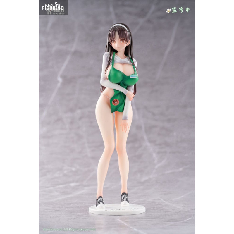 PRE ORDER - Original Character - First Business! Mari Hanamiya the Gentle Shop Assistant illustration by POPQN figure