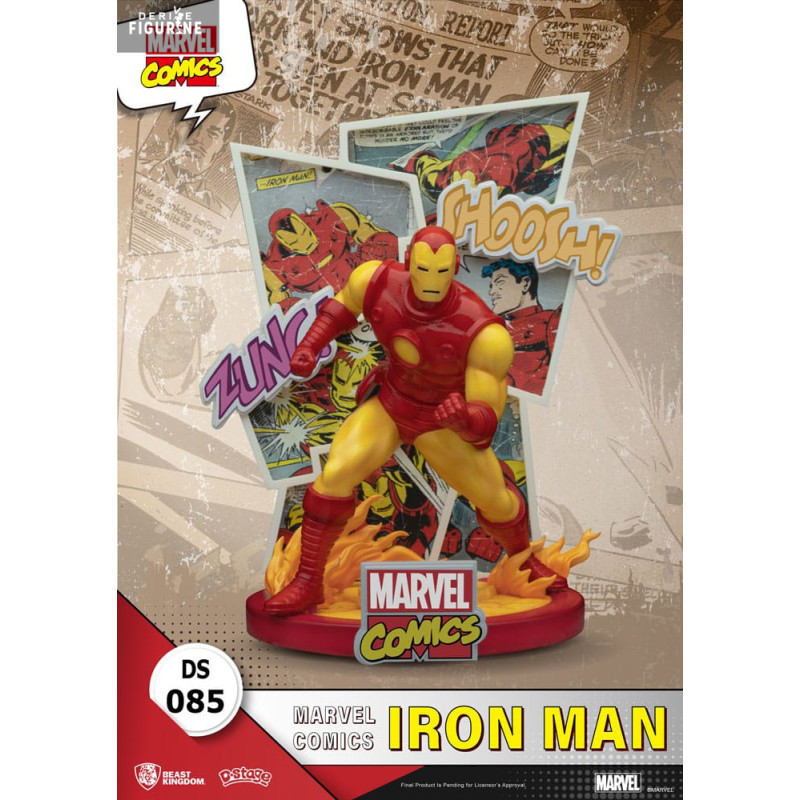 Marvel, Comics - Figurine Iron Man, D-Stage