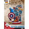 Marvel, Comics - Captain America figure, D-Stage