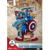 Marvel, Comics - Figurine Captain America, D-Stage