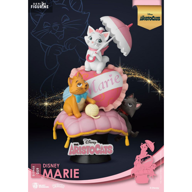 PRE ORDER - Disney Classic Animation Series, The Aristocats - Marie figure, D-Stage