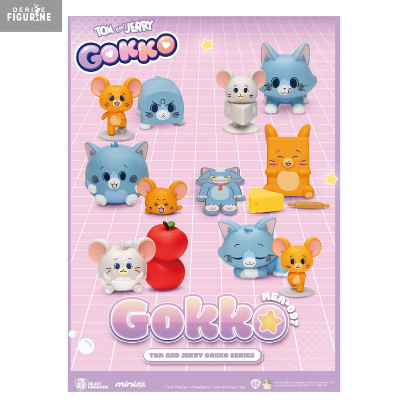 PRÉCOMMANDE - Tom & Jerry - Pack 6 figurines Gokko Series