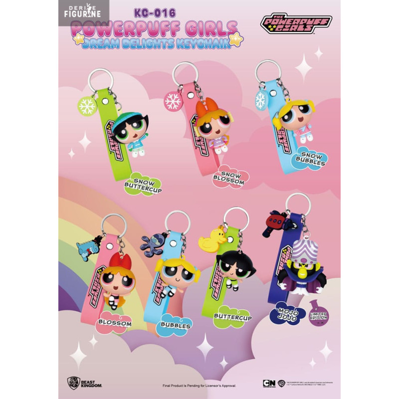 PRE ORDER - The Powerpuff Girls - Pack 6 keychains Dream Delights