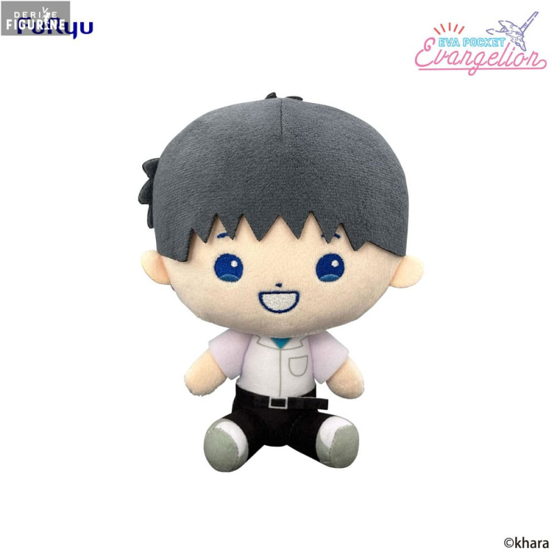 PRE ORDER - Neon Genesis Evangelion - Shinji plush, Eva Pocket