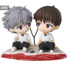 PRE ORDER - Rebuild of Evangelion - Shinji Ikari & Kaworu Nagisa figure, Chibi